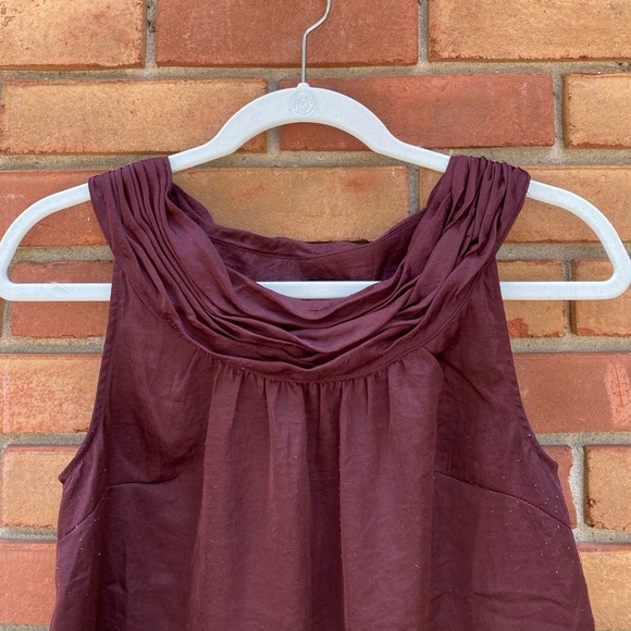 Loft Small Petite Maroon Tank - Picture 3 of 7
